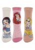 DISNEY Kάλτσες μακριές για κορίτσι σετ 3 ζεύγη Princess #PR19036 multi
