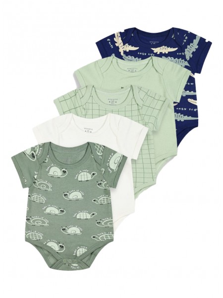 ENERGIERS Βρεφικά ζιμπουνάκια 5τμχ για αγόρι (0 - 24 μηνών)  | ΕΜΠΡΙΜΕ