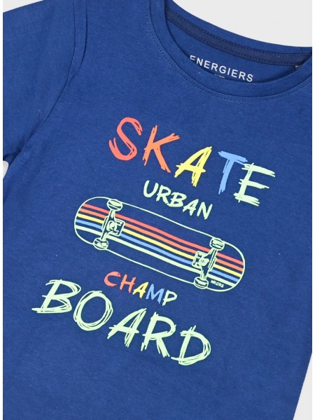 ENERGIERS Παιδικό Σετ Κοντομάνικο Με Βερμούδα για αγόρια 1-5 ετών #12-225112-0 Λάιμ