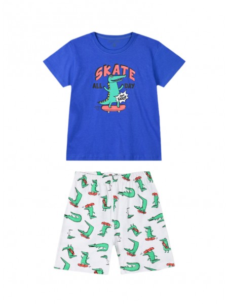 ENERGIERS Παιδική Πυτζάμα Καλοκαιρινή για αγόρι 1-5 ετών #32-225108-9 ΜΠΛΕ