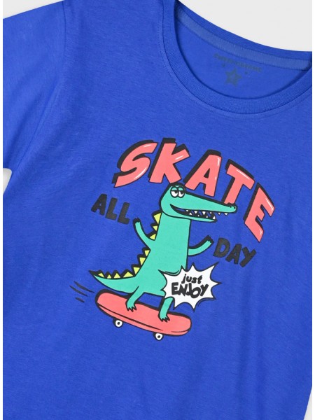 ENERGIERS Παιδική Πυτζάμα Καλοκαιρινή για αγόρι 1-5 ετών #32-225108-9 ΜΠΛΕ ENERGIERS Παιδική Πυτζάμα Καλοκαιρινή για αγόρι 1-5 ετών #32-225108-9 ΜΠΛΕ