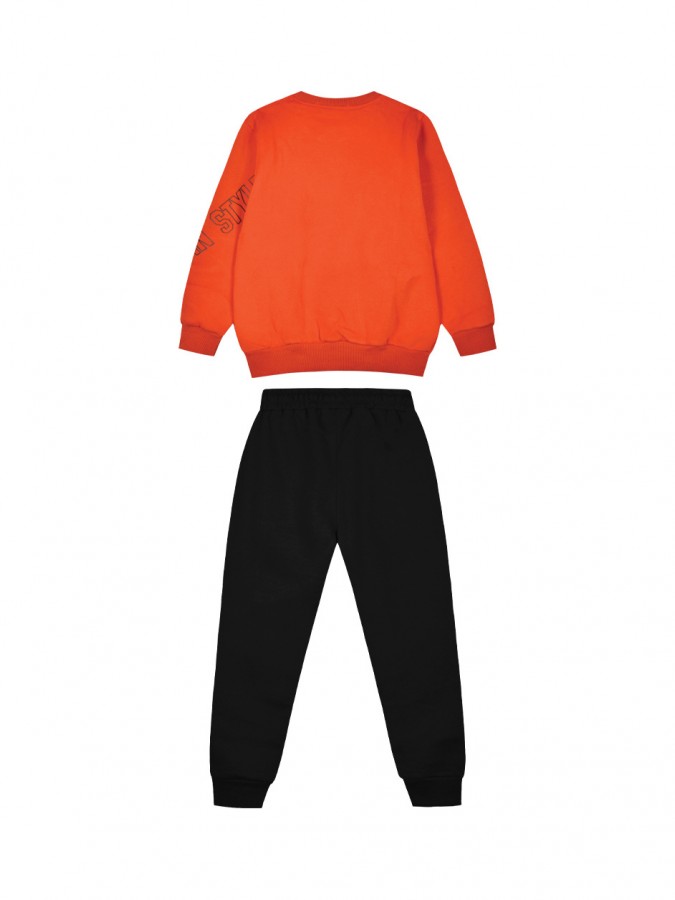 ENERGIERS Παιδική Φόρμα για Αγόρι 1-5 ετών "Urban Style" - 12-123181-0 Πορτοκαλί/ Μαύρο