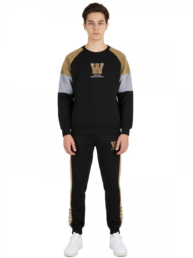 ENERGIERS Εφηβική Φόρμα για Αγόρι 6-16 ετών "W" - 13-123064-0 Μαύρο