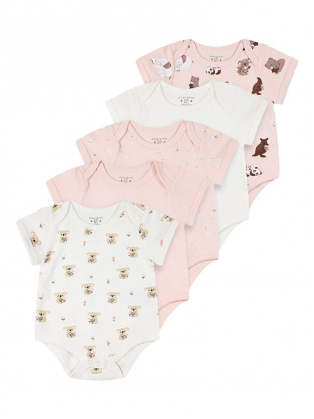 ENERGIERS Βρεφικά ζιμπουνάκια 5τμχ για Κορίτσι (0 - 24 μηνών)  | 14-225505-0 ΕΜΠΡΙΜΕ