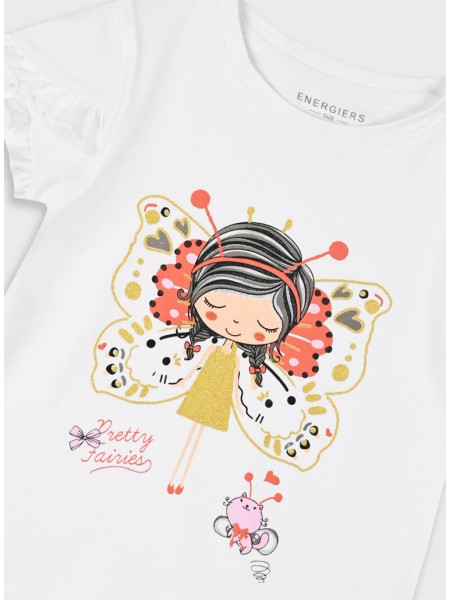 ENERGIERS Παιδικό Σετ Με Κολάν για Κορίτσια 1-6 ετών #15-225370-0 ΚΟΡΑΛΛΙ