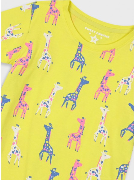 ENERGIERS Παιδική Πυτζάμα Καλοκαιρινή για κορίτσι 1-5 ετών #35-225304-9 ΚΙΤΡΙΝΟ ENERGIERS Παιδική Πυτζάμα Καλοκαιρινή για κορίτσι 1-5 ετών #35-225304-9 ΚΙΤΡΙΝΟ