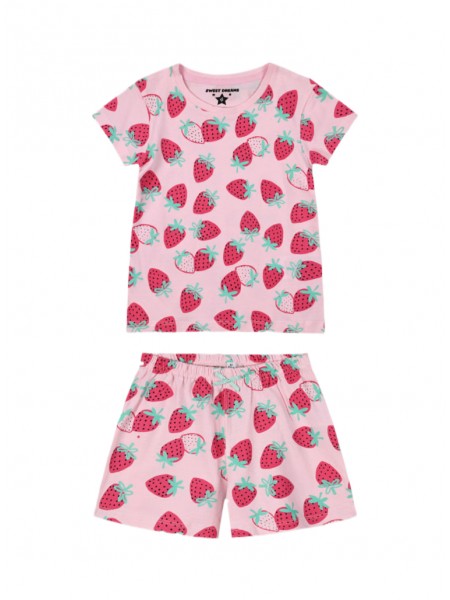 ENERGIERS Παιδική Πυτζάμα Καλοκαιρινή για κορίτσι 1-5 ετών #35-225305-9 ΕΜΠΡΙΜΕ