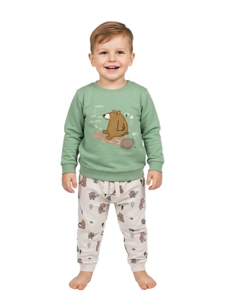 ENERGIERS Βρεφική Φόρμα για Αγόρι 0-24 μηνών #11-125460-0 Πράσινο