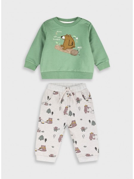 ENERGIERS Βρεφική Φόρμα για Αγόρι 0-24 μηνών #11-125460-0 Πράσινο