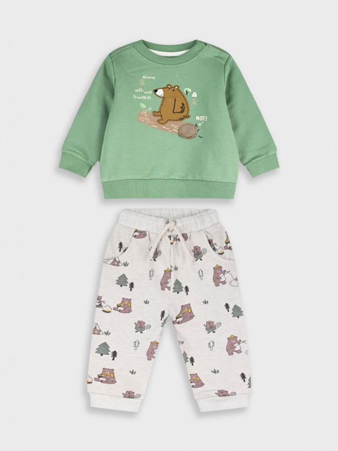 ENERGIERS Βρεφική Φόρμα για Αγόρι 0-24 μηνών #11-125460-0 Πράσινο ENERGIERS Βρεφική Φόρμα για Αγόρι 0-24 μηνών #11-125460-0 Πράσινο