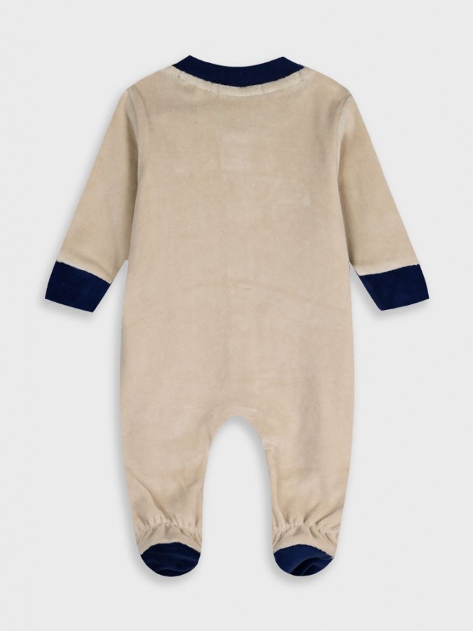 ENERGIERS Βρεφικό βελουτέ φορμάκι για αγόρι (0 - 15 μηνών) | 11-125460-9 ΒΑΝΙΛΙΑ ENERGIERS Βρεφικό βελουτέ φορμάκι για αγόρι (0 - 15 μηνών) | 11-125460-9 ΒΑΝΙΛΙΑ