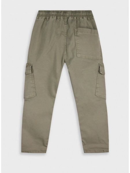 ENERGIERS Παντελόνι cargo για αγόρι 1-6 ετών | 12-125109-2 ΣΚΟΝΙΣΜΕΝΟ ΠΡΑΣΙΝΟ