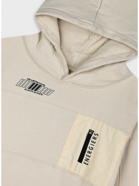 ENERGIERS Εφηβική Φόρμα για Αγόρι 6-16 ετών "Barcode" - 13-125040-0 Βανίλια