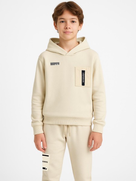 ENERGIERS Εφηβική Φόρμα για Αγόρι 6-16 ετών "Barcode" - 13-125040-0 Βανίλια