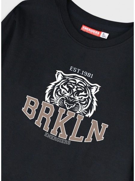 ENERGIERS Εφηβική Φόρμα για Αγόρι 6-16 ετών "BRKLN" - 13-125089-0 Μαύρο/ Σοκολατί