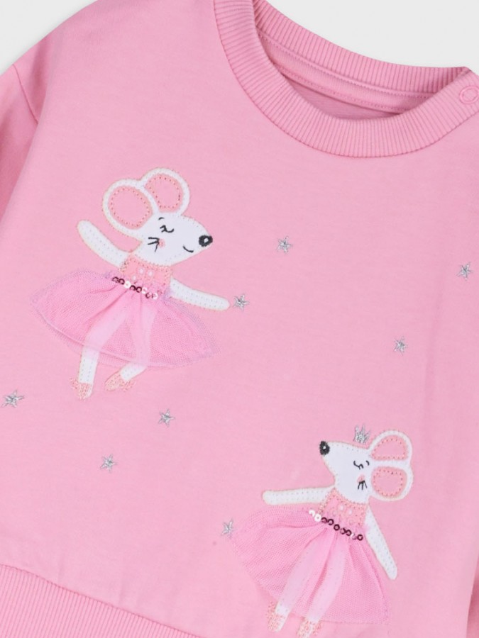 ENERGIERS Βρεφικό Σετ για Κορίτσια (0 - 24 μηνών) # 14-125400-0 Ροζ