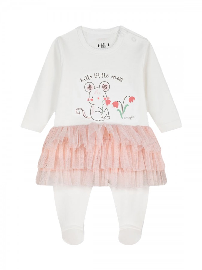 ENERGIERS Βρεφικό Φορμάκι για Κορίτσια (0 - 24 μηνών) # 14-125400-9 ΕΚΡΟΥ ENERGIERS Βρεφικό Φορμάκι για Κορίτσια (0 - 24 μηνών) # 14-125400-9 ΕΚΡΟΥ