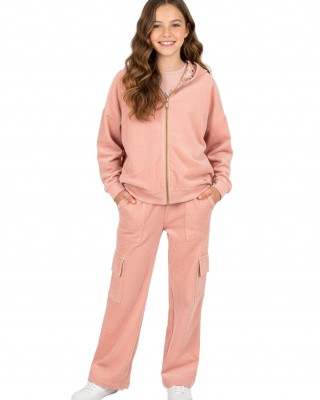 ENERGIERS Εφηβική Φόρμα Βελουτέ για Κορίτσι 6-16 ετών - 16-125221-0 ΚΟΥΦΕΤΙ