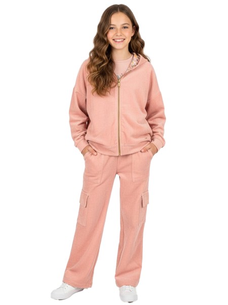 ENERGIERS Εφηβική Φόρμα Βελουτέ για Κορίτσι 6-16 ετών - 16-125221-0 ΚΟΥΦΕΤΙ