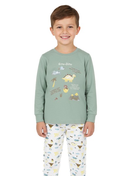 ENERGIERS Παιδική Πυτζάμα Χειμωνιάτικη για αγόρι 1-6 ετών #32-125103-9 Πράσινο ENERGIERS Παιδική Πυτζάμα Χειμωνιάτικη για αγόρι 1-6 ετών #32-125103-9 Πράσινο