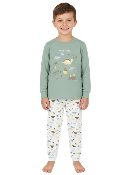 ENERGIERS Παιδική Πυτζάμα Χειμωνιάτικη για αγόρι 1-6 ετών #32-125103-9 Πράσινο ENERGIERS Παιδική Πυτζάμα Χειμωνιάτικη για αγόρι 1-6 ετών #32-125103-9 Πράσινο
