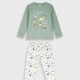 ENERGIERS Παιδική Πυτζάμα Χειμωνιάτικη για αγόρι 1-6 ετών #32-125103-9 Πράσινο