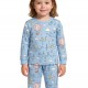 ENERGIERS Παιδική Πιτζάμα για Κορίτσι 1-6 ετών #35-125300-9 Γαλάζιο