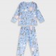 ENERGIERS Παιδική Πιτζάμα για Κορίτσι 1-6 ετών #35-125300-9 Γαλάζιο