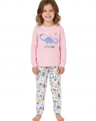 ENERGIERS Παιδική Πιτζάμα για Κορίτσι 1-6 ετών #35-125303-9 ΡΟΖ