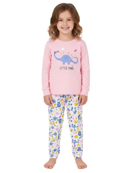 ENERGIERS Παιδική Πιτζάμα για Κορίτσι 1-6 ετών #35-125303-9 ΡΟΖ ENERGIERS Παιδική Πιτζάμα για Κορίτσι 1-6 ετών #35-125303-9 ΡΟΖ