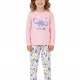 ENERGIERS Παιδική Πιτζάμα για Κορίτσι 1-6 ετών #35-125303-9 ΡΟΖ