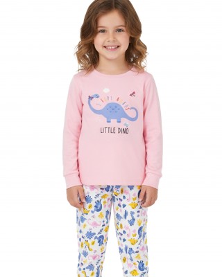 ENERGIERS Παιδική Πιτζάμα για Κορίτσι 1-6 ετών #35-125303-9 ΡΟΖ