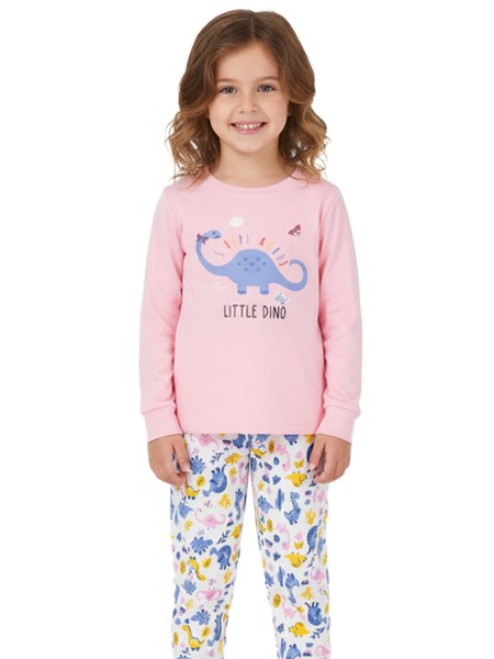 ENERGIERS Παιδική Πιτζάμα για Κορίτσι 1-6 ετών #35-125303-9 ΡΟΖ ENERGIERS Παιδική Πιτζάμα για Κορίτσι 1-6 ετών #35-125303-9 ΡΟΖ