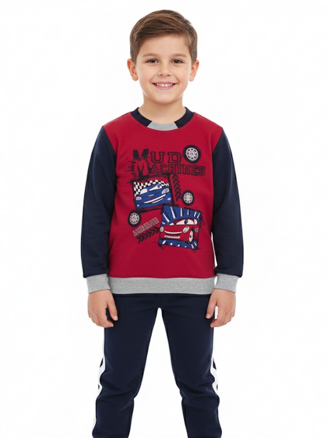 JOOM Παιδική Φόρμα για Αγόρι 1-6 ετών - 22351 κόκκινο JOOM Παιδική Φόρμα για Αγόρι 1-6 ετών - 22351 κόκκινο