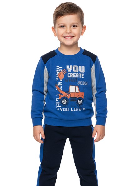 JOOM Παιδική Φόρμα για Αγόρι 1-6 ετών - 23366 μπλε JOOM Παιδική Φόρμα για Αγόρι 1-6 ετών - 23366 μπλε