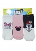 LIKE Kάλτσες BEBE με σχέδια για κορίτσι σετ 3 ζεύγη #MN