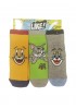 LIKE Kάλτσες BEBE με σχέδια για αγόρι σετ 3 ζεύγη #TJ