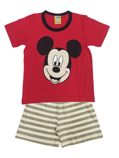 LIKE Παιδική Πυτζάμα Καλοκαιρινή για αγόρι 1-6 ετών #224-0140 Κόκκινο LIKE Παιδική Πυτζάμα Καλοκαιρινή για αγόρι 1-6 ετών #224-0140 Κόκκινο