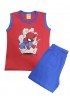 LIKE Παιδική Πυτζάμα Καλοκαιρινή Α/Μ για αγόρι 1-5 ετών  #222-0120 Κόκκινο