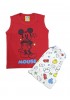 LIKE Παιδική Πυτζάμα Καλοκαιρινή Α/Μ για αγόρι 1-5 ετών #222-0121 Κόκκινο