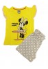 LIKE Παιδική Πυτζάμα Καλοκαιρινή για κορίτσι 1-5 ετών #223-0330 Κίτρινο