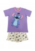 LIKE Παιδική Πυτζάμα Καλοκαιρινή για κορίτσι 6-16 ετών #224-0268 Λιλά