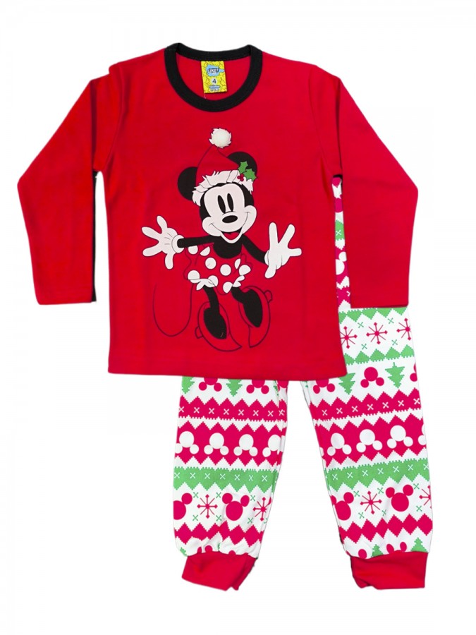 LIKE Παιδική Πιτζάμα Χειμωνιάτικη 2-16 ετών Χριστουγεννιάτικη #424-0167 Kόκκινο LIKE Παιδική Πιτζάμα Χειμωνιάτικη 2-16 ετών Χριστουγεννιάτικη #424-0167 Kόκκινο