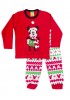 LIKE Παιδική Πιτζάμα Χειμωνιάτικη 2-16 ετών Χριστουγεννιάτικη #424-0168 Kόκκινο