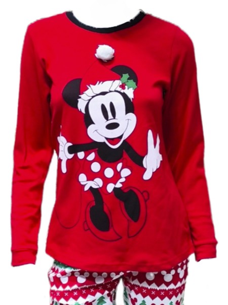 LIKE Γυναικεία Πιτζάμα Χειμωνιάτικη Χριστουγεννιάτικη #424-2164 Κόκκινο LIKE Γυναικεία Πιτζάμα Χειμωνιάτικη Χριστουγεννιάτικη #424-2164 Κόκκινο