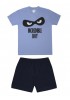 PRETTY BABY Παιδική Πιτζάμα Καλοκαιρινή για αγόρι 8-16 ετών Incredible Boy #63041 ΣΙΕΛ/ΜΑΡΙΝ