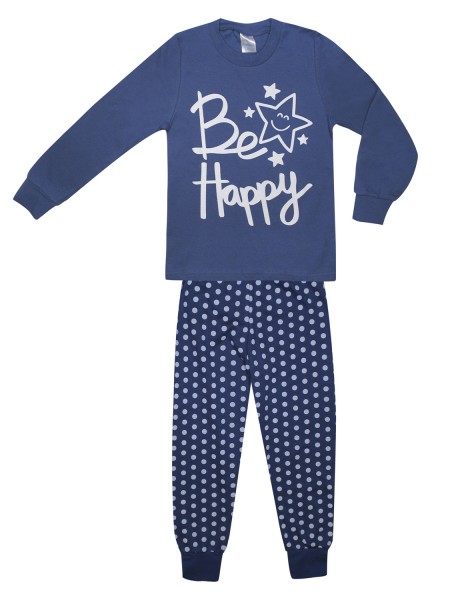 PRETTY BABY Παιδική Πιτζάμα Χειμωνιάτικη για κορίτσι 12-16 ετών Be Happy #64982 ΡΑΦ/ΚΡΕΜ PRETTY BABY Παιδική Πιτζάμα Χειμωνιάτικη για κορίτσι 12-16 ετών Be Happy #64982 ΡΑΦ/ΚΡΕΜ