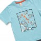REFLEX Παιδικό Σετ Κοντομάνικο Με Βερμούδα για αγόρια #73357 Γαλάζιο