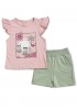 REFLEX Παιδικό Σετ για Κορίτσια 1-6 ετών #74365 Ροζ