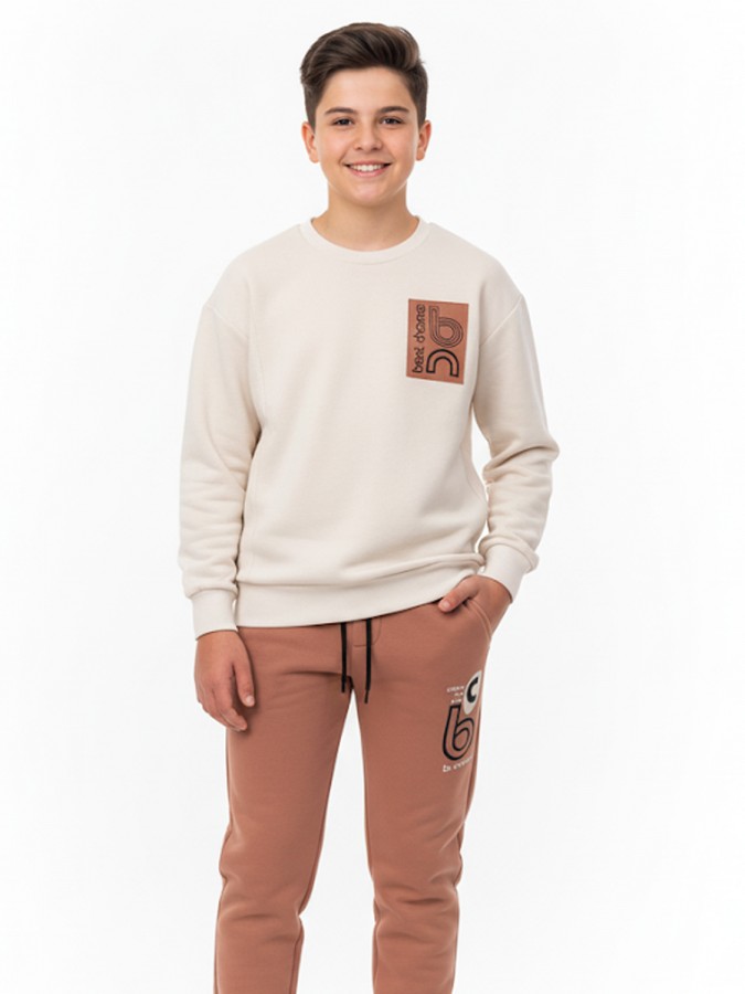 TRAX Εφηβική Φόρμα για Αγόρι 6-16 ετών - 46836 Μπισκότο TRAX Εφηβική Φόρμα για Αγόρι 6-16 ετών - 46836 Μπισκότο